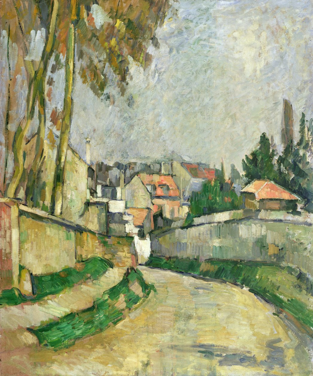 Village Road, 1879-82 od Paul Cézanne