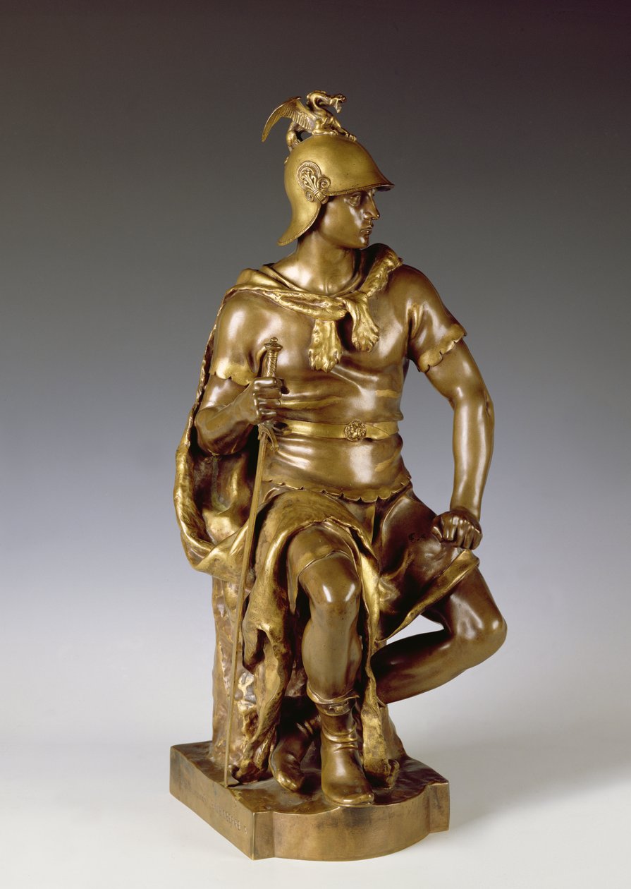 Vojenská odvaha, 1876 (bronz) od Paul Dubois