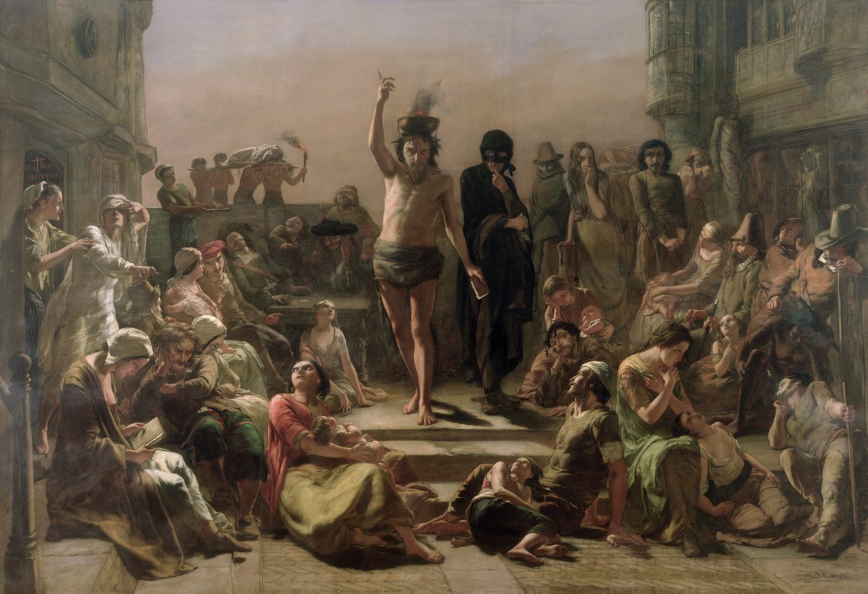Solomon Eagle, 1843 od Paul Falconer Poole