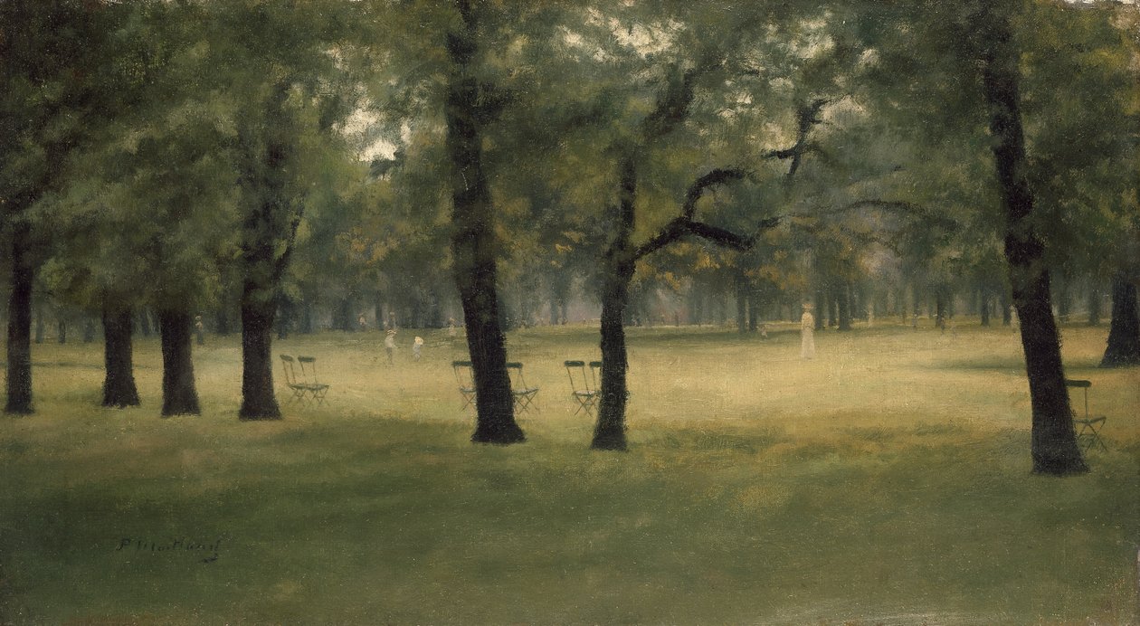 Kensingtonské zahrady, 19. století od Paul Fordyce Maitland