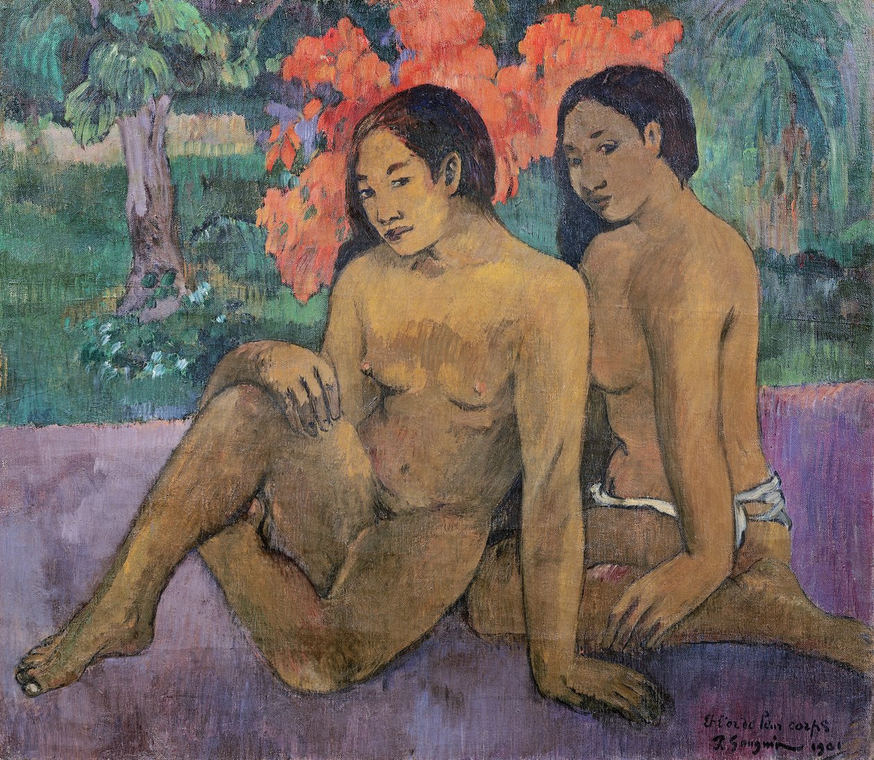 A zlato jejich těl, 1901 od Paul Gauguin