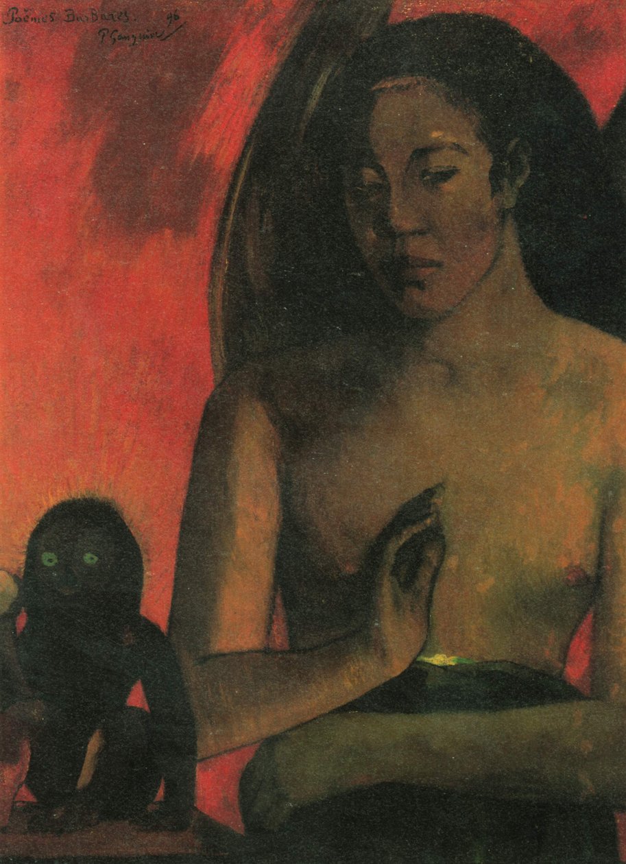 Barbarské básně od Paul Gauguin