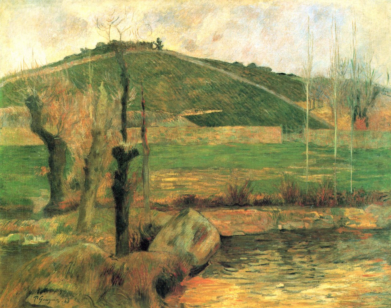 Pohled na Sainte-Marguerite v oblasti Pont-Aven od Paul Gauguin