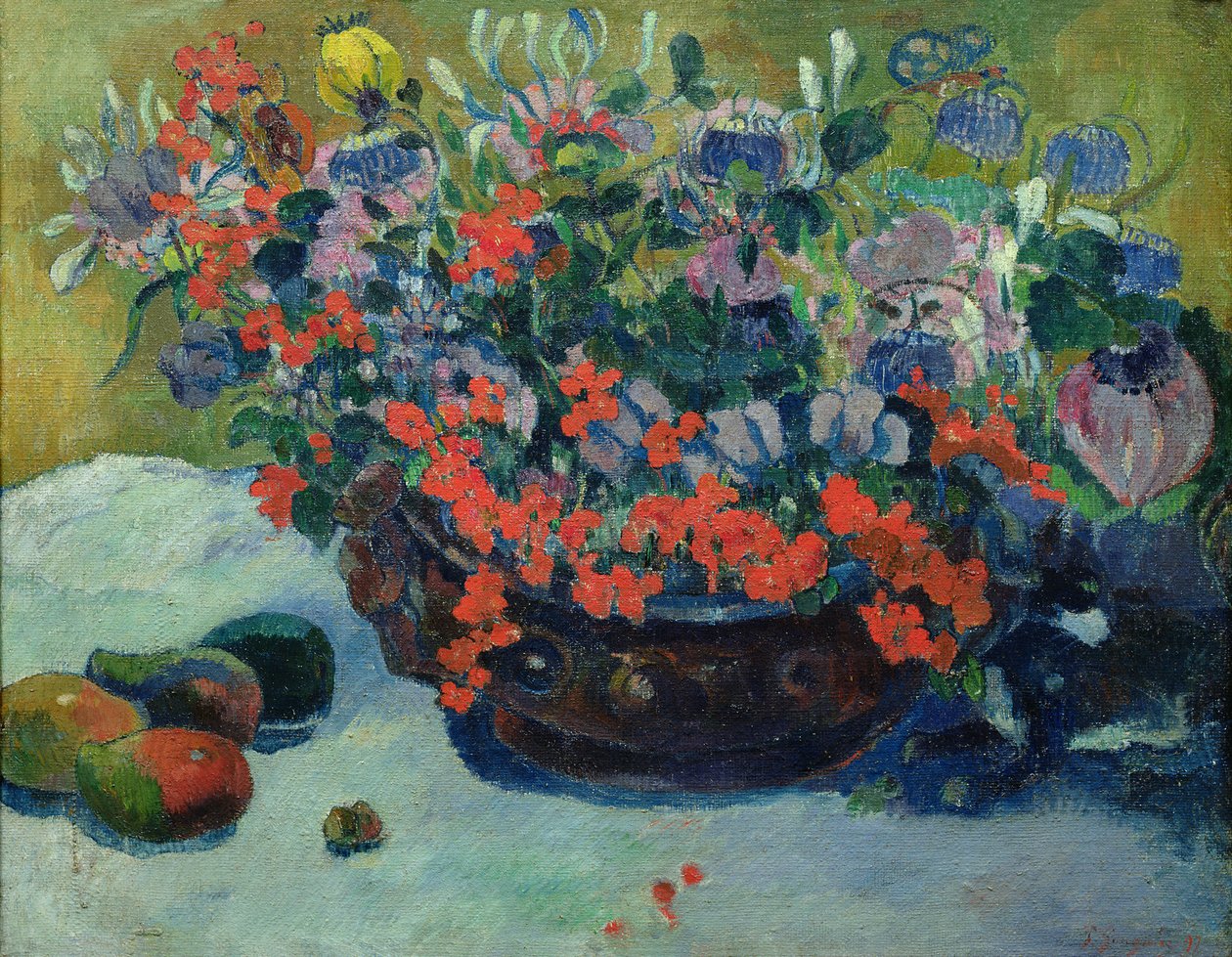 Kytice květin, 1897 od Paul Gauguin