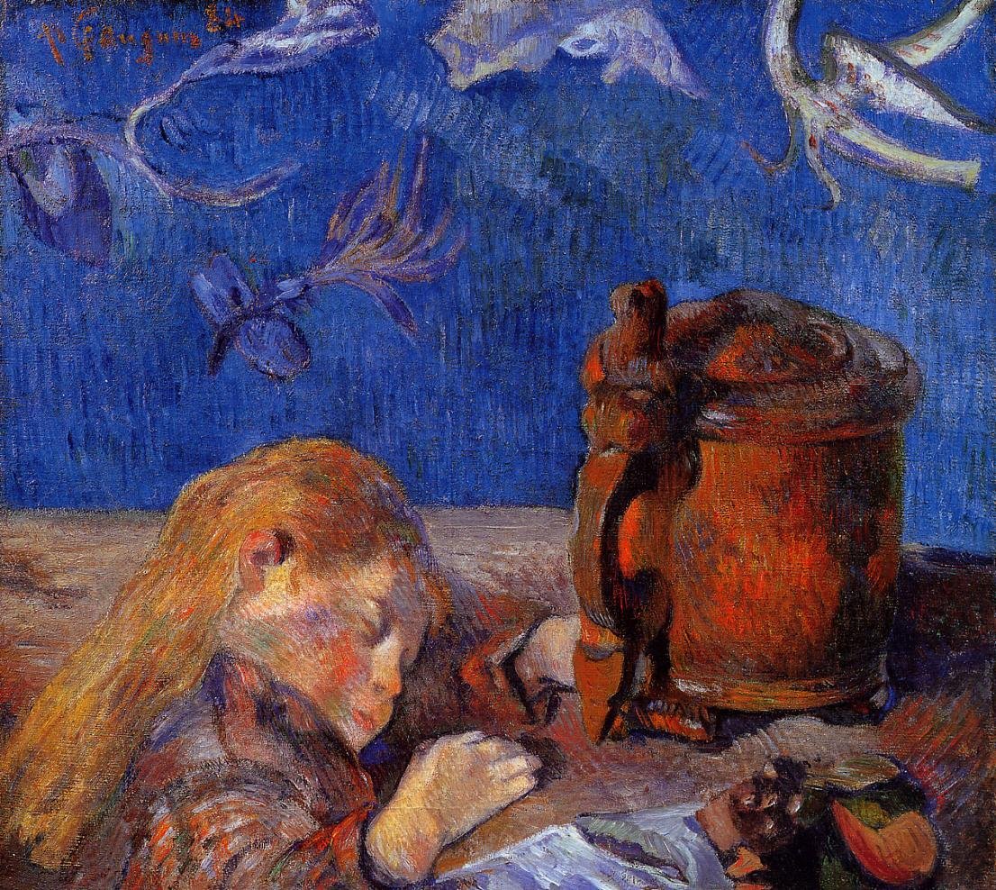 Clovis spí od Paul Gauguin