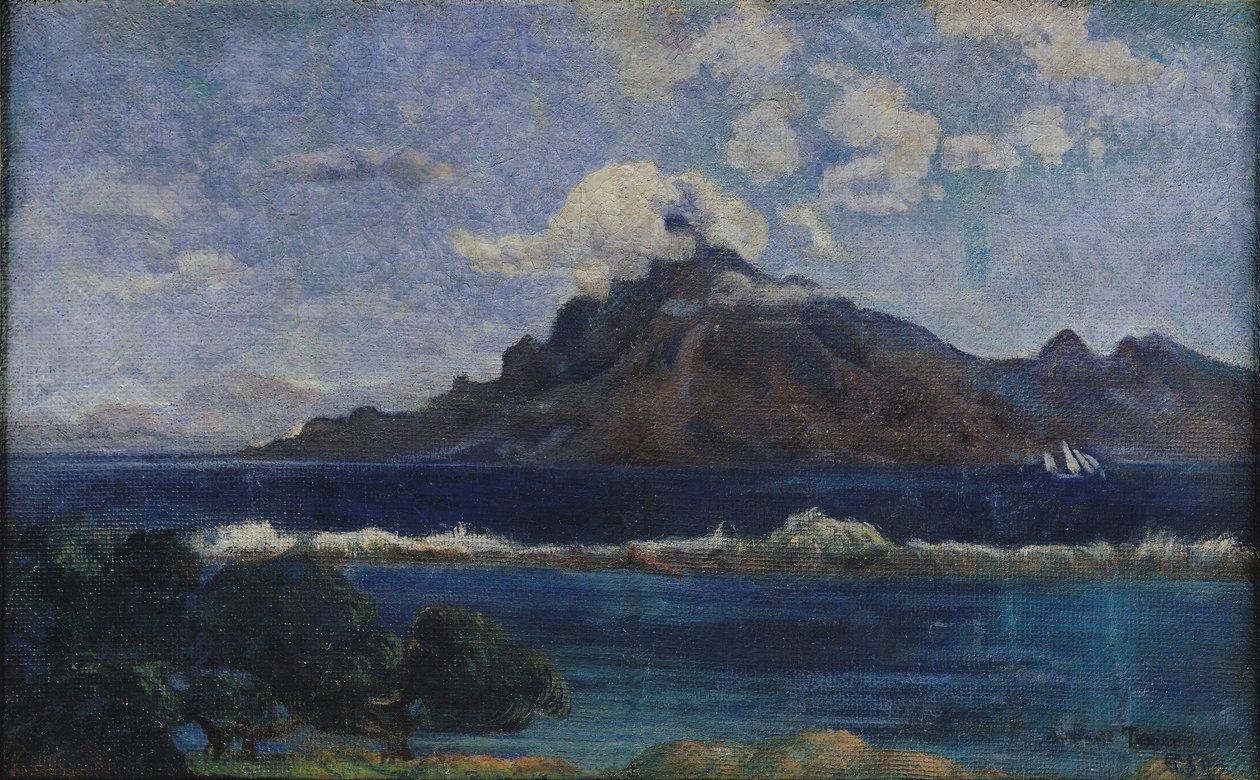 Krajina pobřežního Martiniku, 1887 od Paul Gauguin