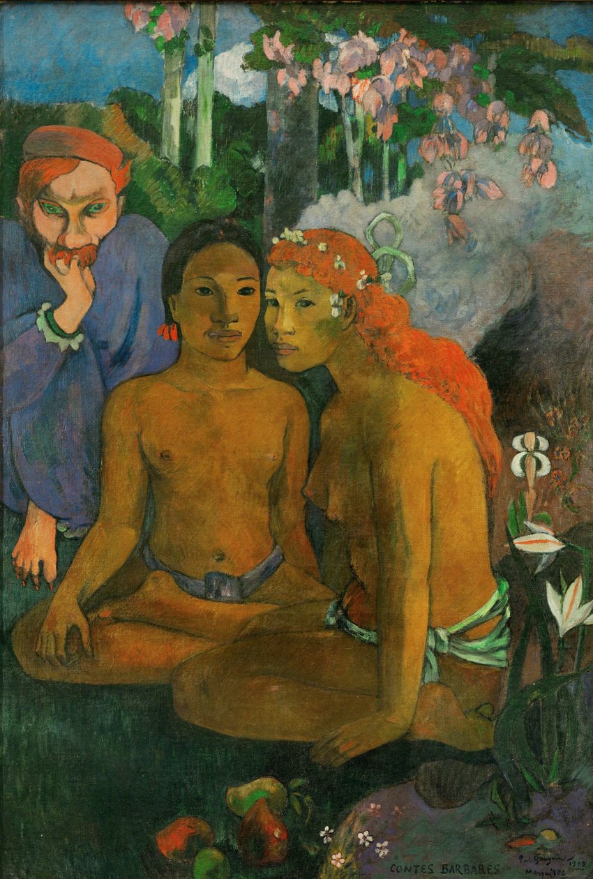 Barbarské příběhy od Paul Gauguin