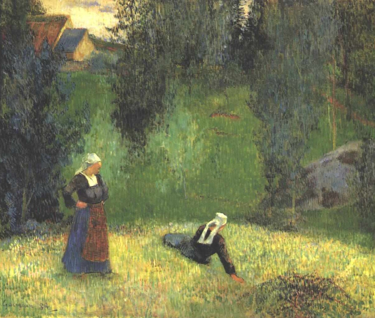 První květiny od Paul Gauguin