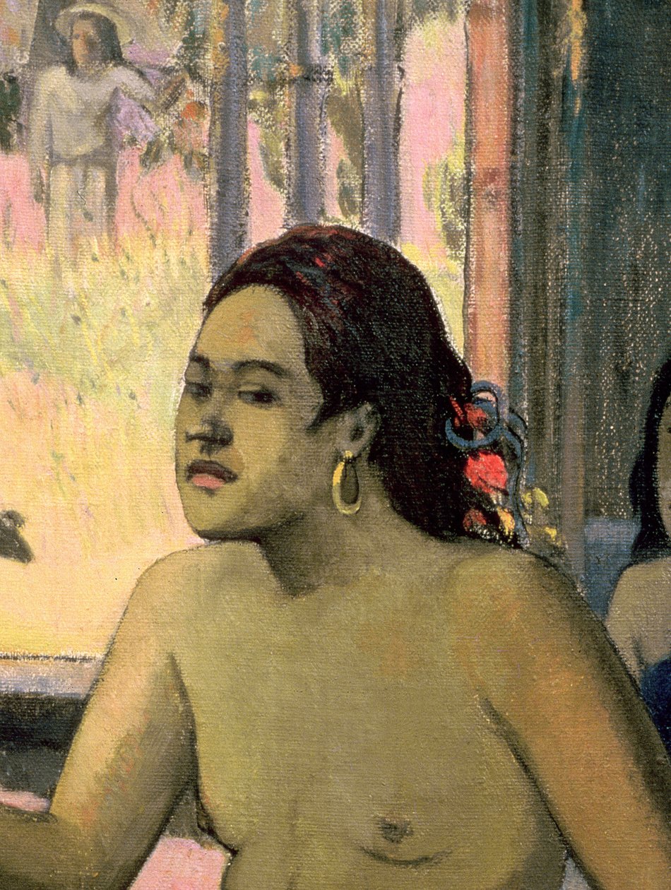 Eiaha Ohipa nebo Tahiťané v pokoji, 1896 (detail 47617) od Paul Gauguin