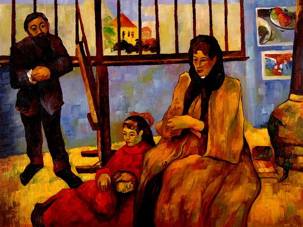 Rodina Schuffeneggerů od Paul Gauguin