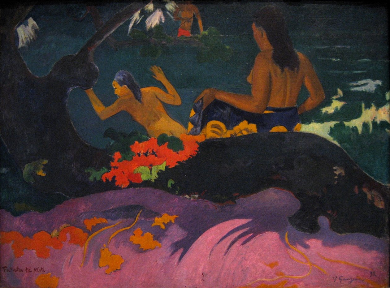Near the Dream (U moře) od Paul Gauguin