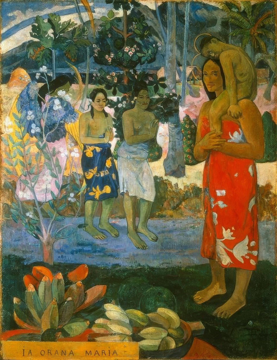 K Oraně Marii od Paul Gauguin