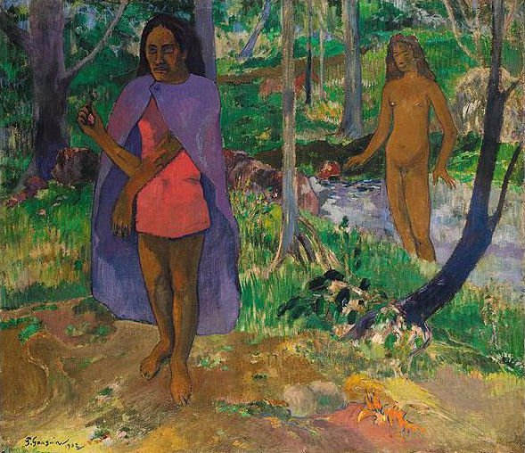 Zaklínadlo nebo zjevení od Paul Gauguin