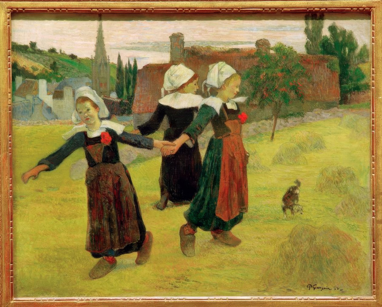 La Ronde des Petits Bretonnes od Paul Gauguin