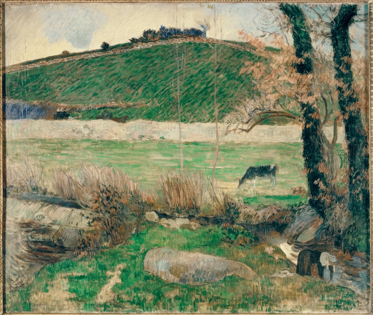 Malý potok, Pont-Aven od Paul Gauguin