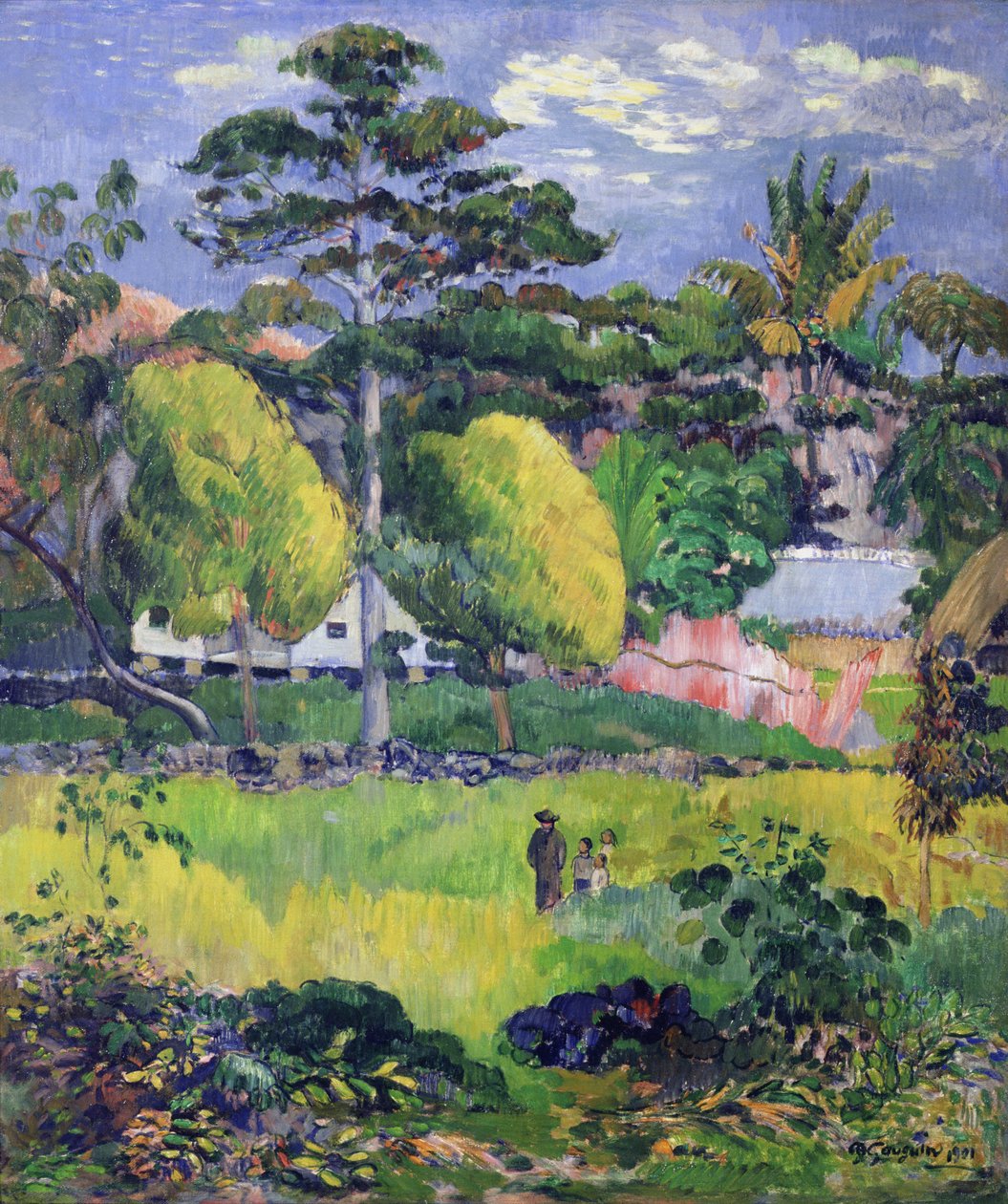Krajina, 1901 od Paul Gauguin