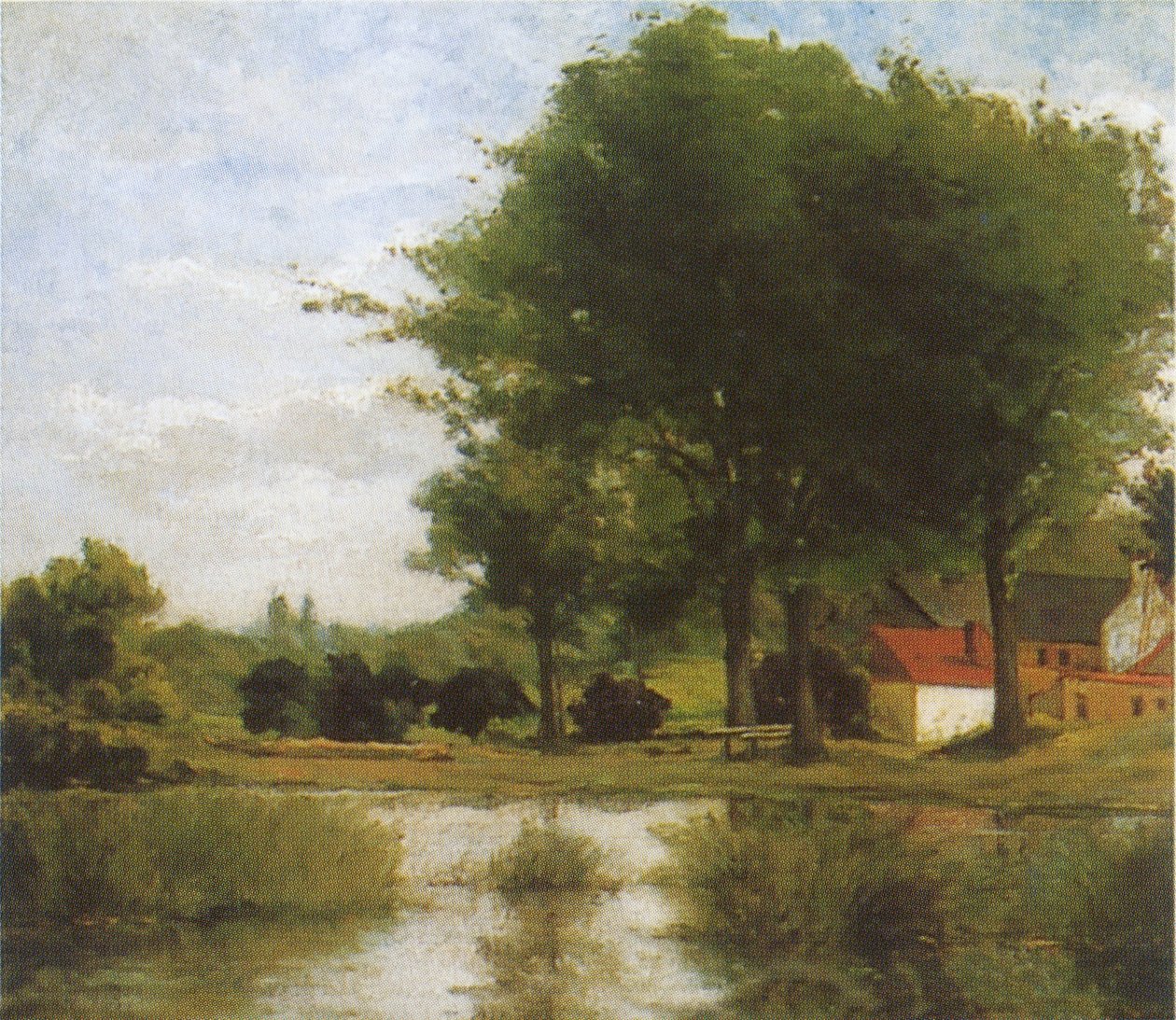 Krajina na podzim od Paul Gauguin