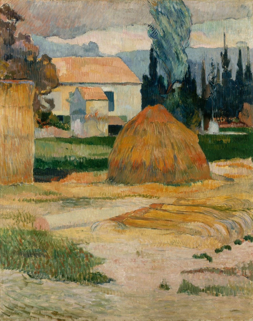 Krajina poblíž Arles od Paul Gauguin