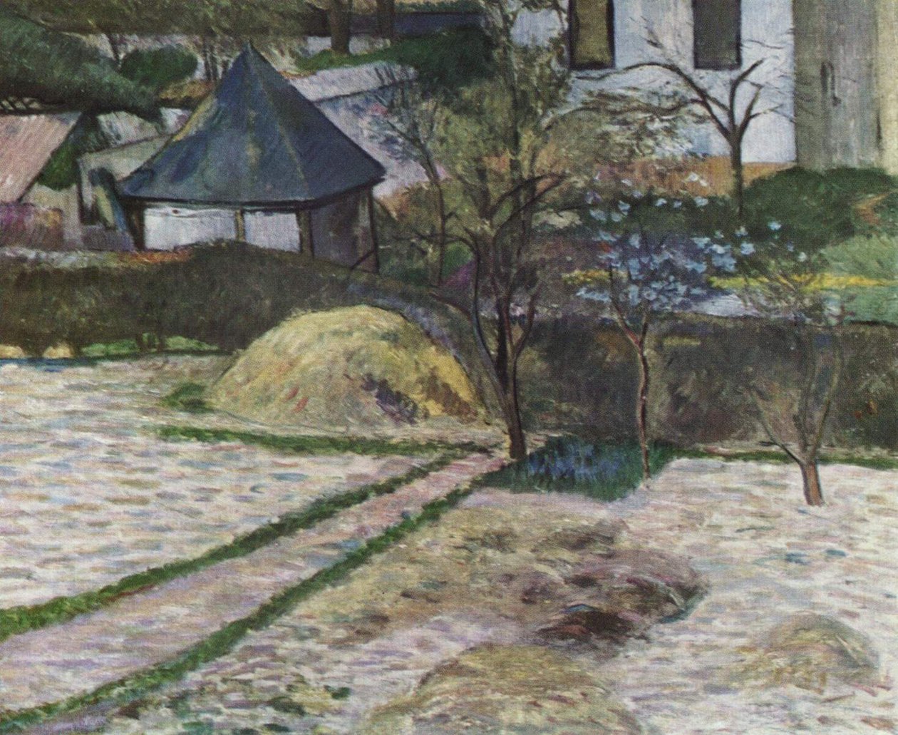Krajina poblíž Osny od Paul Gauguin