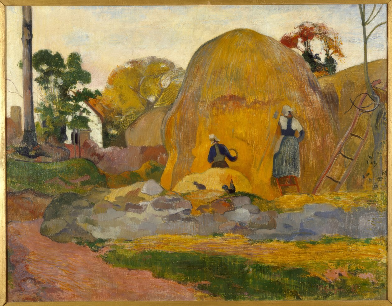Žluté mlýnské kameny nebo blond sklizeň od Paul Gauguin