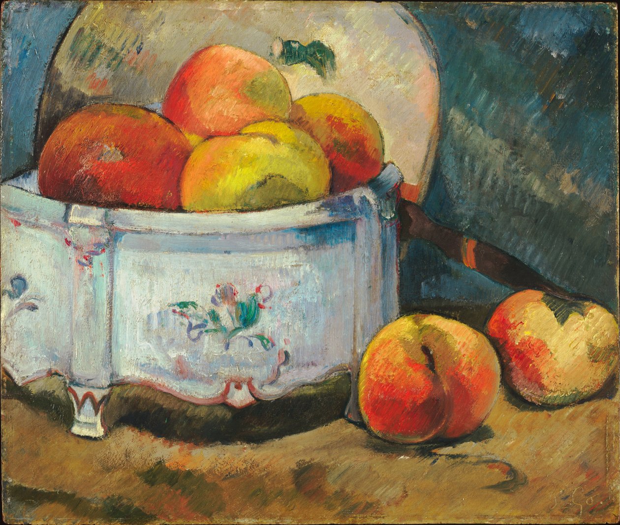 Zátiší z rybaření od Paul Gauguin