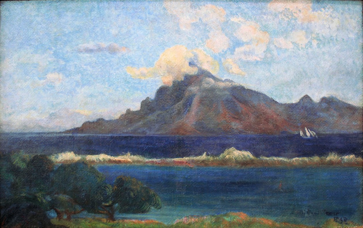 Paisatge de Te Vaa od Paul Gauguin