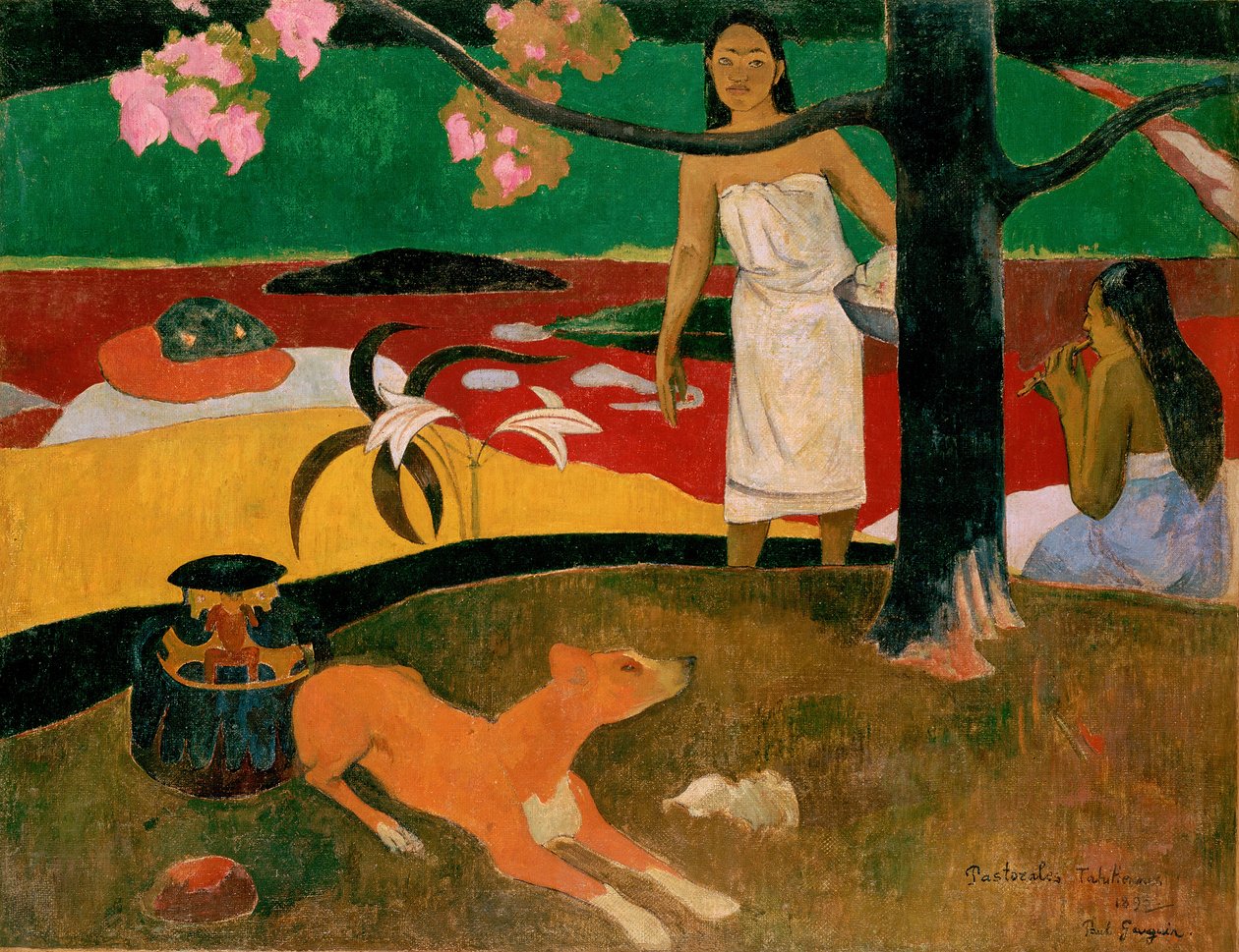 Tahitské pastorály, 1893 od Paul Gauguin