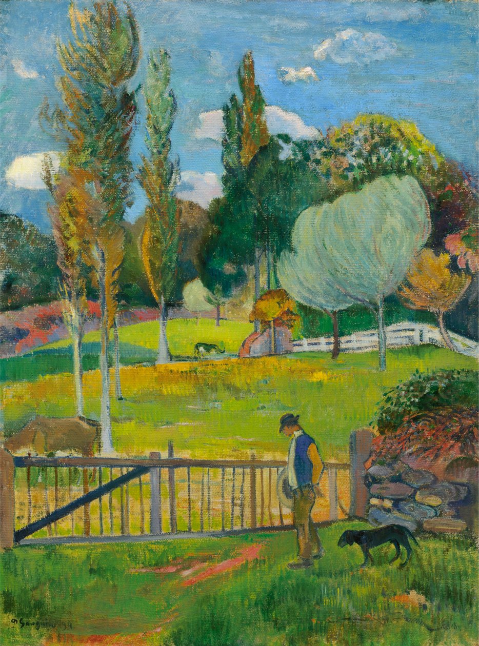 Venkov od Paul Gauguin