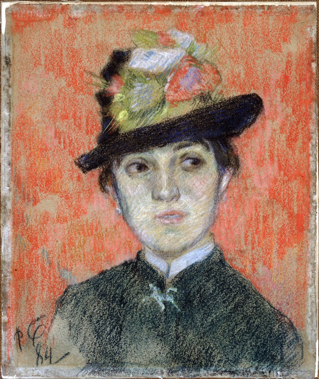 Portrét mademoiselle Manthey, 1884 od Paul Gauguin