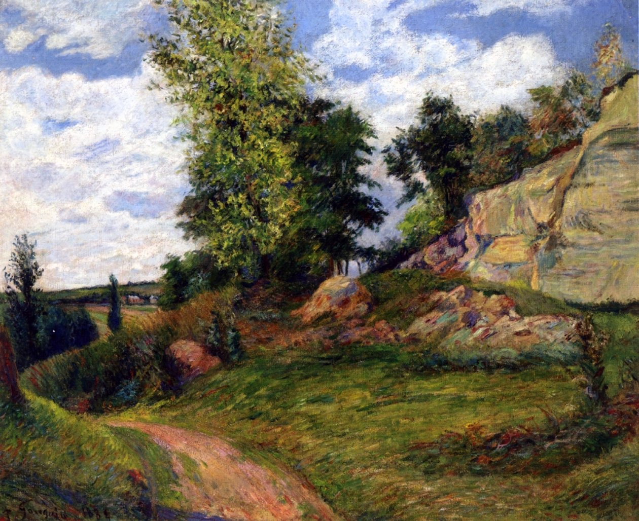 Lomy v Pontoise, 1882 od Paul Gauguin