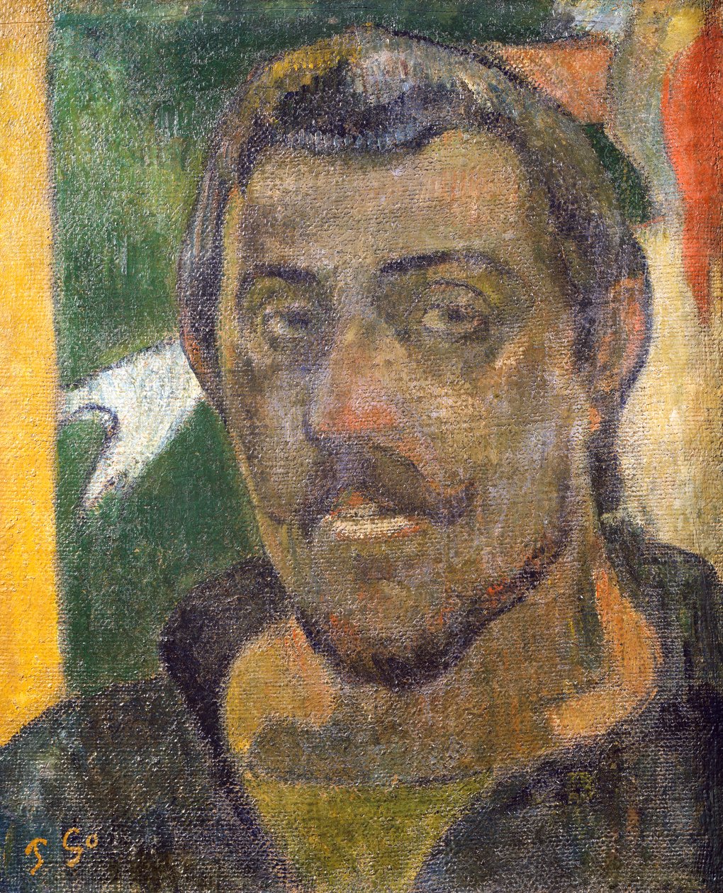Autoportrét, cca 1890-93 od Paul Gauguin
