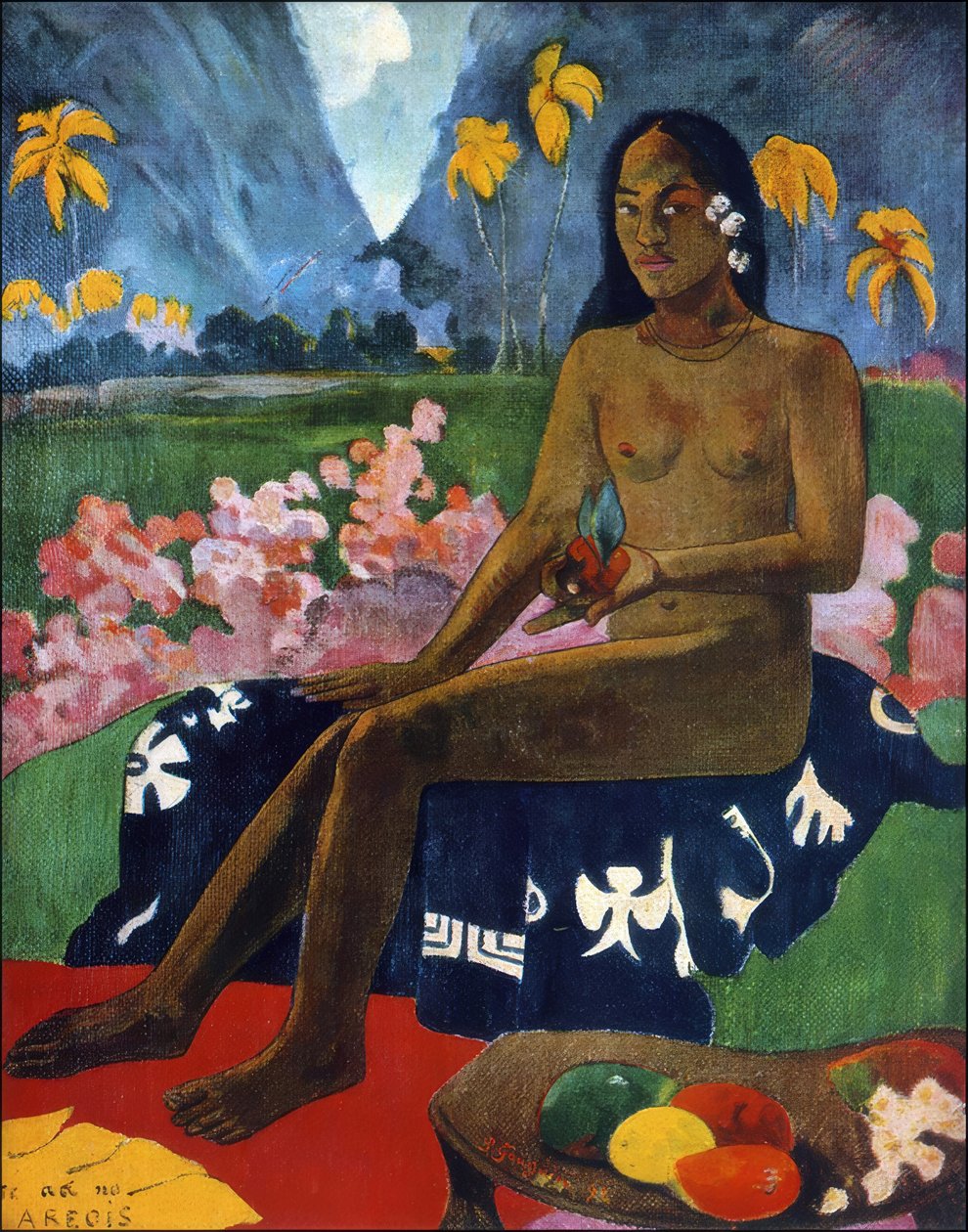 Tahiti: Te Aa No Areois (Semínko Areoi), Paul Gauguin (1892) od Paul Gauguin