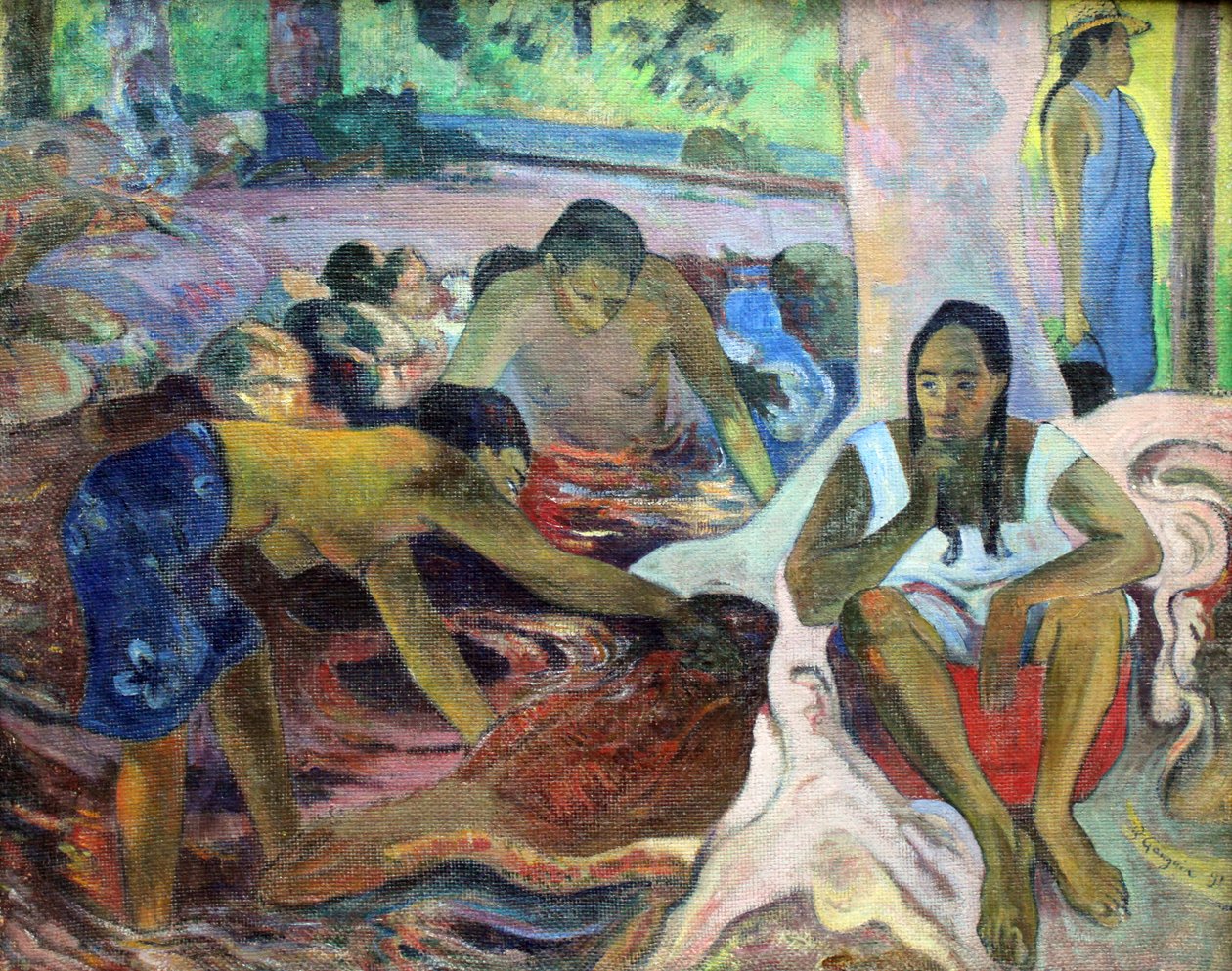 Tahitské rybářky od Paul Gauguin