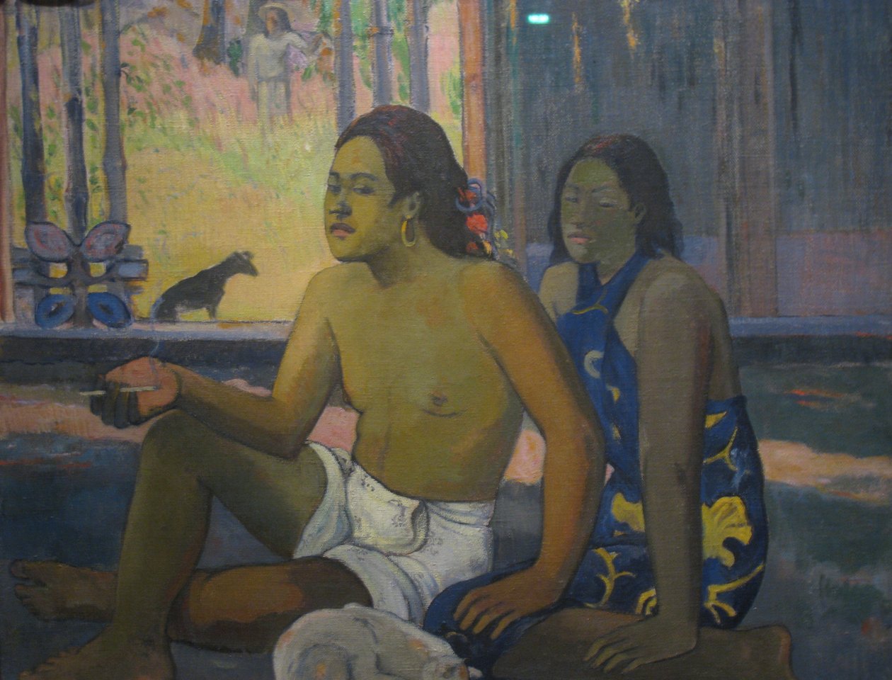 Tahitians in A Room od Paul Gauguin
