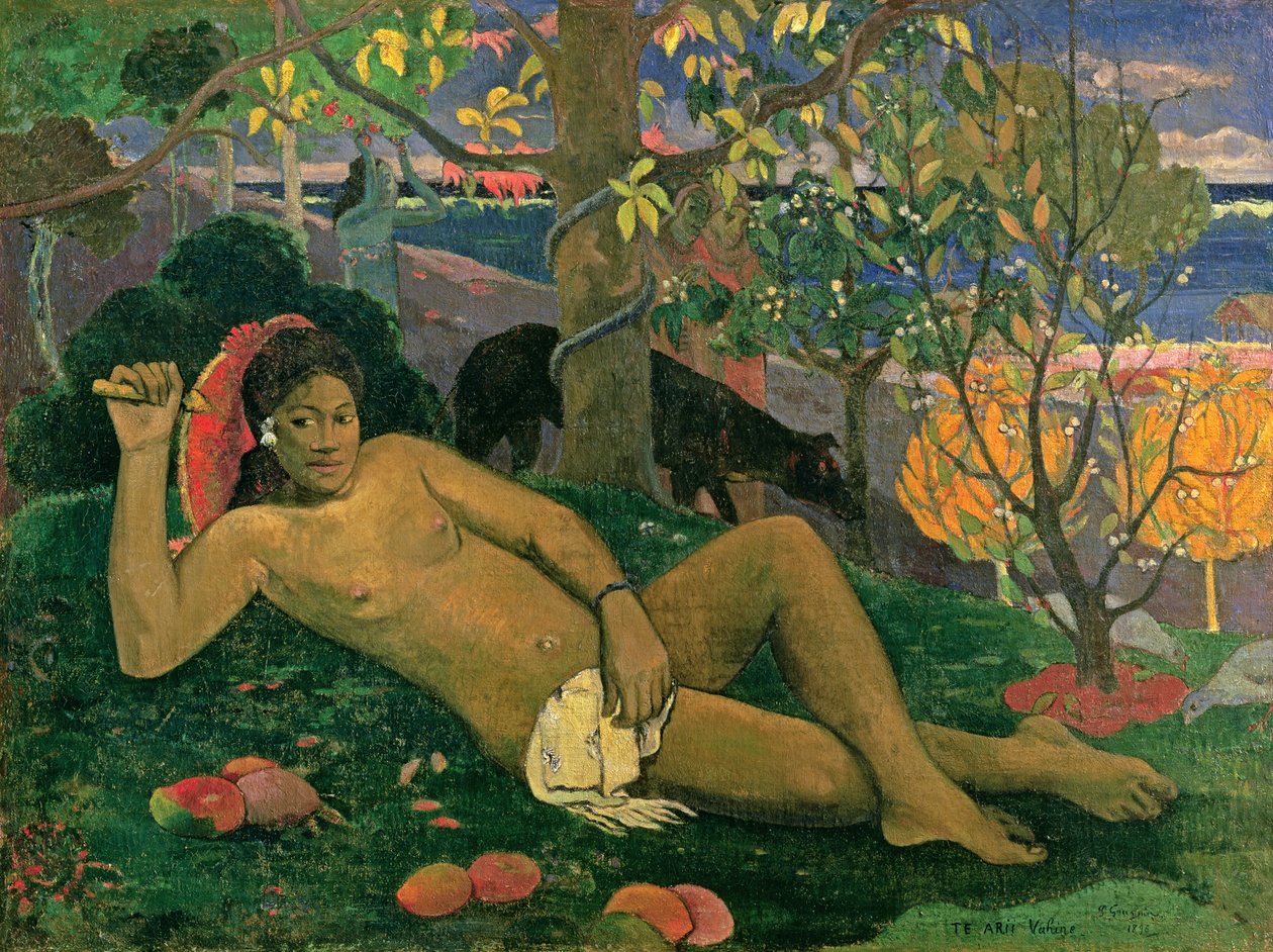 Králova žena, 1896 od Paul Gauguin