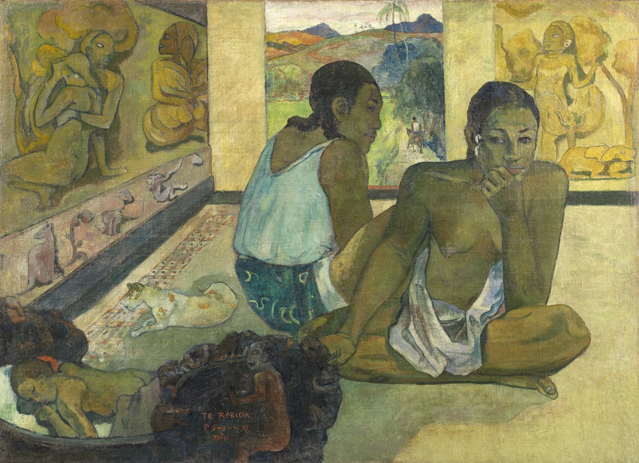 Te Rerioa (Day Dreaming), 1897 (podrobnosti viz 65741) od Paul Gauguin