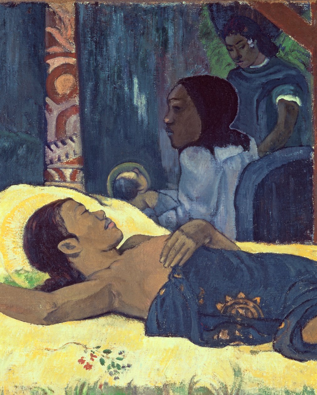 Narození Krista, 1896 (detail 142140) od Paul Gauguin