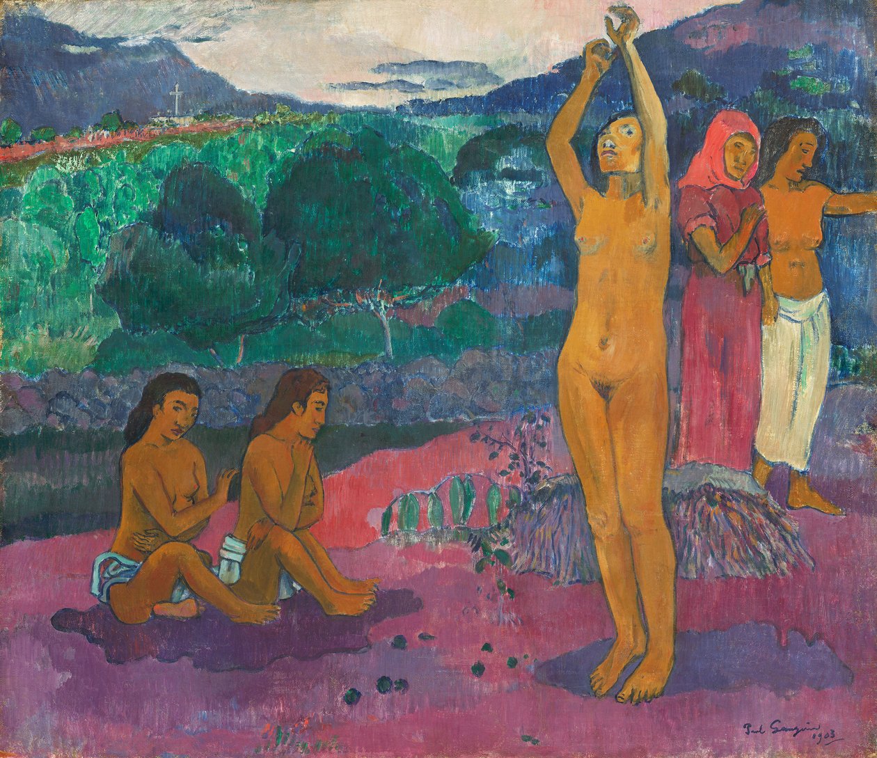 Vzývání, 1903 od Paul Gauguin