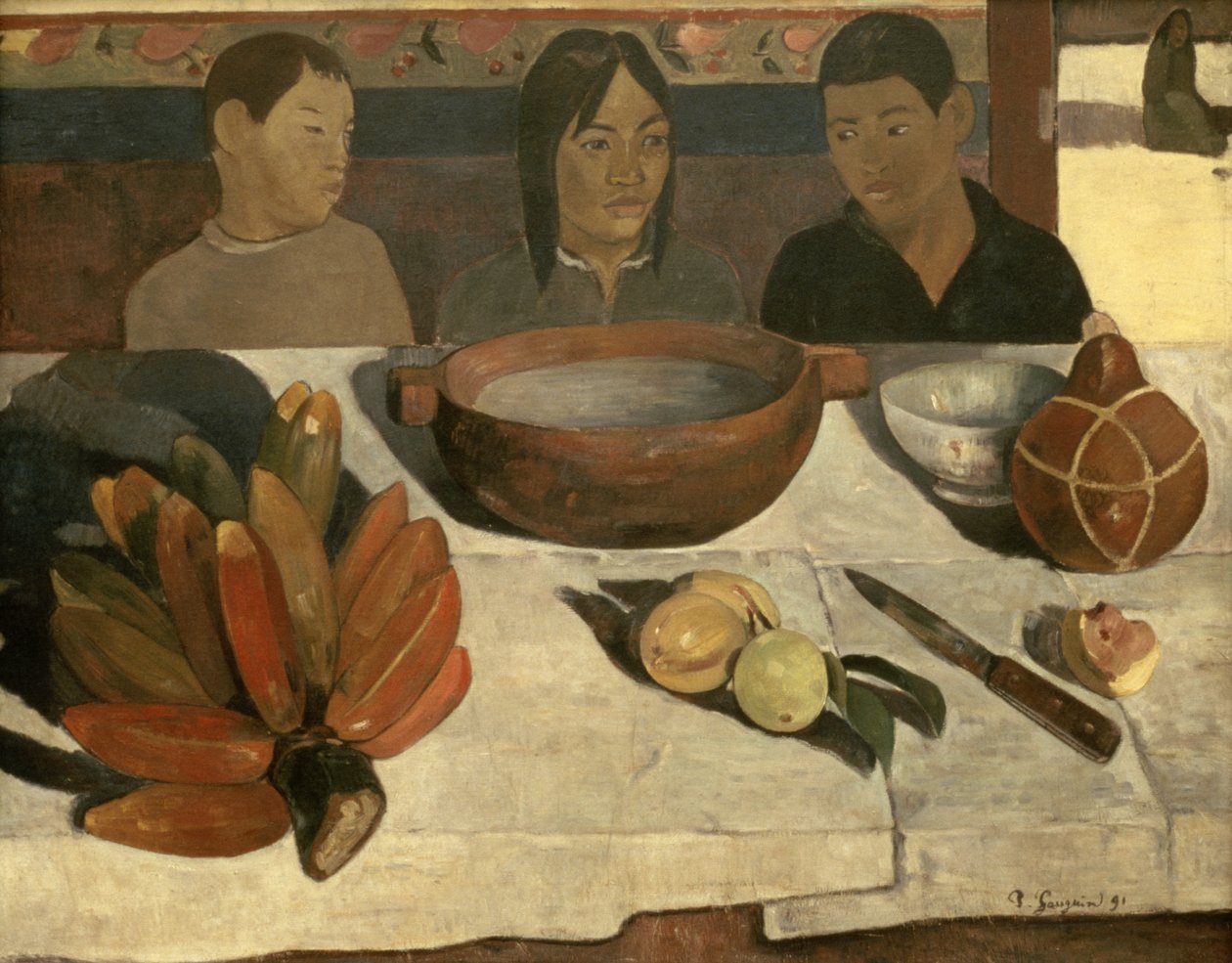 The Meal (Banány), 1891 od Paul Gauguin