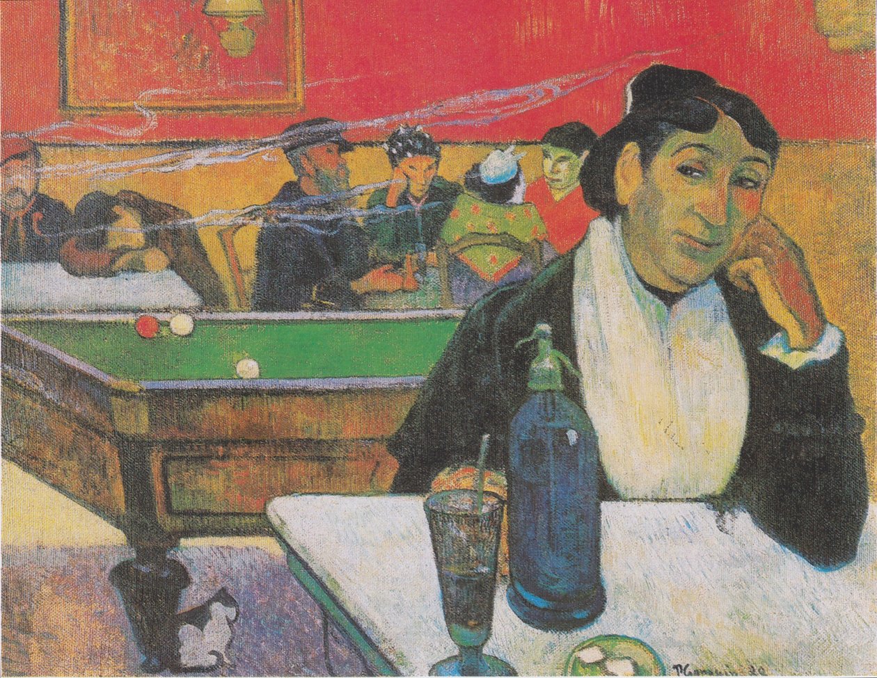 Noční kavárna od Paul Gauguin