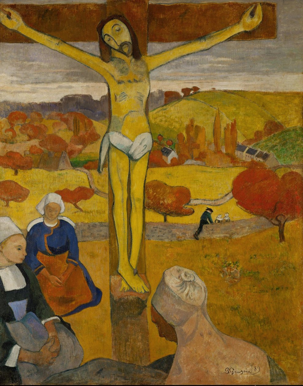 Žlutý Kristus od Paul Gauguin