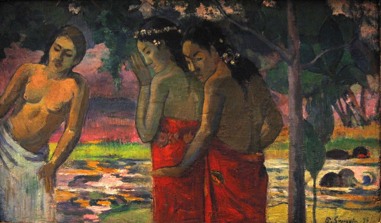Tři tahitské ženy od Paul Gauguin