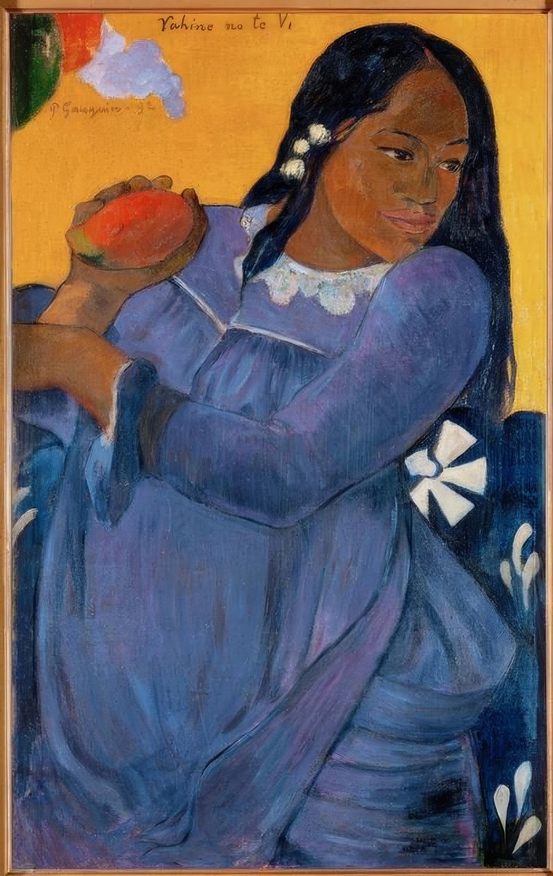 Žena z Vi od Paul Gauguin