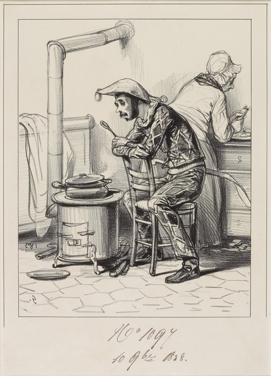 Předveďte mě, takže sto sous, pane. . ., 1838 od Paul Gavarni