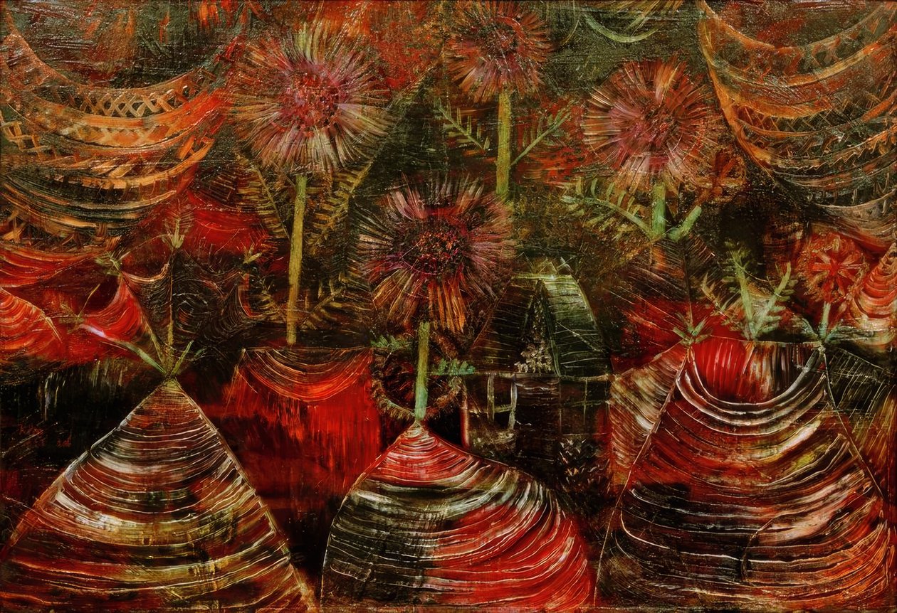 Svátek astry od Paul Klee