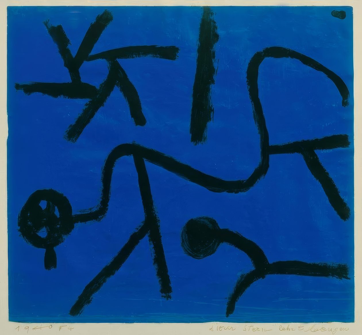 Tato hvězda učí klanění od Paul Klee
