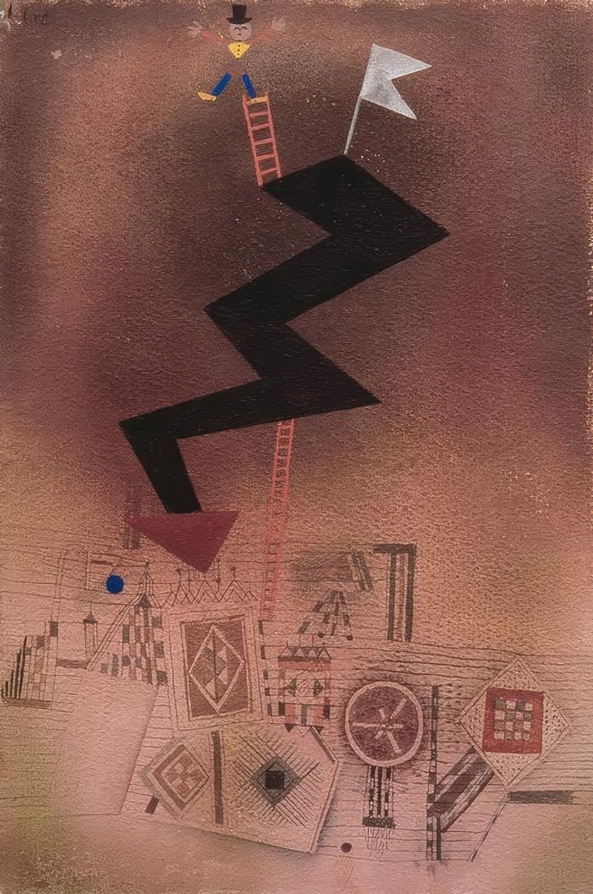 Zakázané blesky od Paul Klee