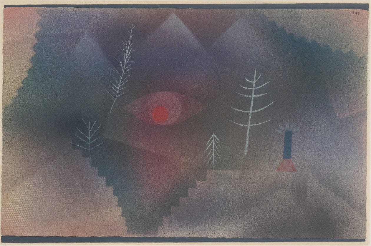 Pohled na krajinu od Paul Klee