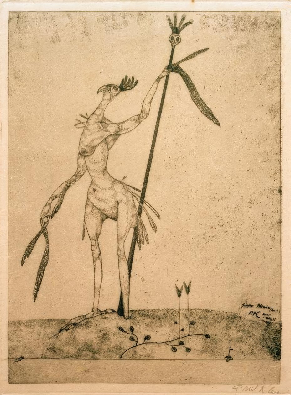 Starý Phoenix od Paul Klee
