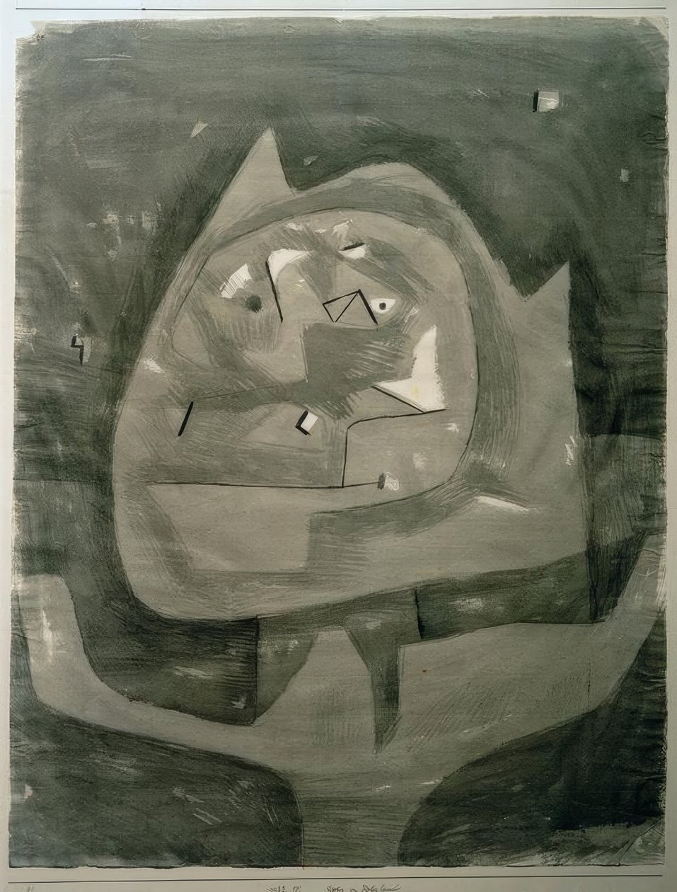 Idol v horečce od Paul Klee